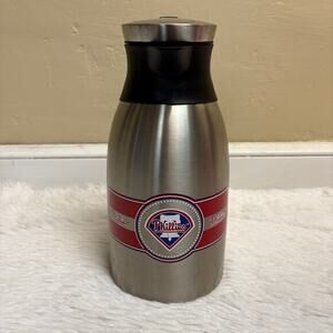 MLB Philadelphia Phillies Double Wall Stainless Steel 2 Liter Coffee Pot